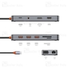 هاب 11 پورت تایپ سی بیوا Biva HUB-04 Type-C 11 in 1 Docking Station