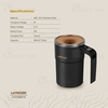 ماگ همزن دار لپرسو LePresso Stirmagic Auto Stirring Mug LPCFFM0018 ظرفیت 0.38 لیتر