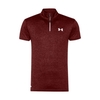 تیشرت استرج ورزشی مردانه آندر آرمور مدل NIM ZIP-069 زرشکی