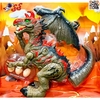 اژدها و دایناسور راهرو و تخم گذار موزیکال اسباب بازی DINOSAUR 908A