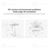 پنکه رومیزی شارژی شیائومی Xiaomi Rechargeable Mini Fan ZMYDFS01DM