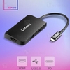 هاب 5 پورت تایپ سی لنوو Lenovo S705 5 in 1 Type C HUB Adapter HDMI PD