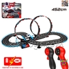 پیست ریسینگ مسابقه‌ای کنترلی دوطبقه با حلقه‌های نمایشی مدل RACING TRACK JJ205
