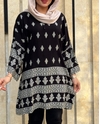 تونیک سایز بزرگ لوزی طرح اندونزی 1161