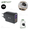 شارژر دیواری ایس فست ACEFAST A61 PD45W GaN Fast Charger توان 45 وات