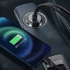 شارژر فندکی بیسوس Baseus Share Together CCBX-120C2 CCBT-A0G Car Charger دارای 4 پورت و توان 120 وات