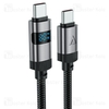 کابل Type-C به Type-C ایس فست ACEFAST C15-03 طول 1.2 متر توان 60 وات