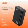پاوربانک 20000 بیوا Biva BP-026 Fast Charging Power Bank توان 65 وات