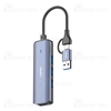 هاب 4 پورت تایپ سی الدینیو LDNIO Ds-114UC