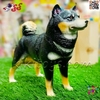 فیگور حیوانات ماکت سگ شیبا اینو اسباب بازی مشکی 1060 Shiba Inu