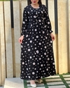  پیراهن نخ بابونه سه طبقه(حراجی) 6098