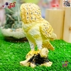 فیگور حیوانات ماکت جغد زرد اسباب بازی Flying Owl Animals Figure 1295