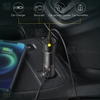 شارژر فندکی فست شارژ بیسوس Baseus Share Together With Cigarette Lighter U+C 120W CCBX-120C CCBT-C0G