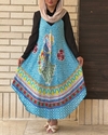 سارافون طرح طاووس 7035