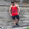رکابی ورزشی مردانه لیفت مدل PY-STRONG قرمز