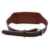 کمربند بدنسازی ام دی اسپرت مدل SIMP-10131 سگکی قهوه ای تیره