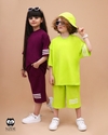 تیشرت شلوارک بگ استایل Three Line NZDE