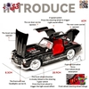 ماکت ماشین فلزی مرسدس بنز کلاسیک 300 Benz SL مقیاس 1:24