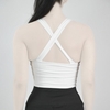 نیم تنه زیپ دار ورزشی زنانه نایک مدل SRN-4F0683 سفید