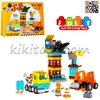 لگو دوپلو سیتی قطعه درشت کودک مدل ساختمان سازی مهندسی جرثقیل و شهرسازی JDLT 5436