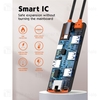 هاب 6 پورت تایپ سی الدینیو LDNIO 6in1 Type-c Hub Adapter DS-26U توان 100 وات