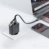 کابل دو سر Type-C و USB ایس فست ACEFAST C13-05 طول 20 سانتی‌متر توان 60 وات