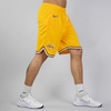 شلوارک ورزشی مردانه لیکرز مدل Nike-D6910 زرد