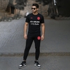 تیشرت و شلوار مردانه Tractor_Black مدل 3632