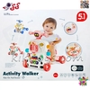 واکر اسباببازی کودک ۵ کاره موزیکال مدل Activity Walker 6041 | مناسب کودکان ۶ ماه به بالا