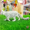 فیگور حیوانات ماکت پلنگ برفی اسباب بازی Leopard figure X194