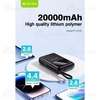 پاوربانک 20000 باوین Bavin PC1023S Fast Charge توان 22.5 وات همراه با کابل متصل