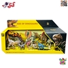 فیگور دایناسور پارک ژوراسیک اسباب بازی ست 9 عددی باغ وحش Dinosaur World BT1988