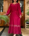  ساحلی سوپر نخ گلدوزی هندی 6090