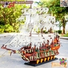 لگو کشتی هلندی سرگردان دزدان دریایی بادبانی بزرگ The Flying Dutchman 13138