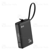 پاوربانک 10000 بیوا Biva BP-024 Fast Charging Power Bank توان 30 وات با کابل متصل