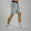شلوارک ورزشی مردانه آندر آرمور مدل Heat Gear-D8068 طوسی روشن