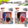 فرفره انفجاری سری جدید BEYBLADE X مدل BB218 + پرتابگر نخ‌کش و ژیروسکوپ