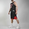 ست رکابی و شلوارک بسکتبالی مردانه شیکاگو بولز مدل Dri Fit-9996 مشکی