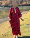  پیراهن ساحلی گلدار خارجی 6094