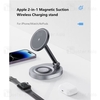 استند و شارژر وایرلس چندکاره مگنتی کوتتسی Coteetci BS-001 با امکان شارژ اپل واچ