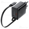 شارژر دیواری ایس فست ACEFAST A110 PD30W Fast Charger توان 30 وات همراه با کابل جمع شونده