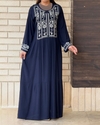  پیراهن الهه سه طبقه نخی محرمی 6938