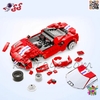 لگو تکنیک ماشین فراری مدل Ferrari 488 برند CaDA کد C51072W – سوپر اسپرت کنترلی با ریموت و اپلیکیشن موبایل