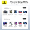 پاوربانک 20000 بیسوس Baseus Free2Pull P10073700123 توان 65 وات با کابل تایپ سی جمع شونده