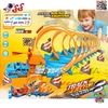 پیست اسباب‌بازی هات ویلز با حلقه‌های نمایشی و ماشین‌های فلزی عقب‌کش مدل Hot Wheels 652