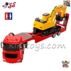 ماشین کنترلی تریلی مرسدس بنز Double E مدل E663-003 با بیل مکانیکی و چراغ و صدا – تریلر جداشونده، کنترل ۲.۴ گیگاهرتز، مقیاس 1:26