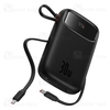 پاوربانک 20000 بیسوس Baseus QPow 2 P10055009113-00 توان 30 وات با کابل متصل