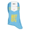 جوراب نیم ساق اسپرت ایسی کلاب مدل WAY UP-900 آبی روشن