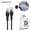 کابل فنری مگنتی Type-C به Type-C ایس فست ACEFAST C11-03 طول 1.2 متر توان 60 وات