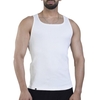 رکابی تنک تاپ کبریتی مردانه جیم شارک مدل B2A7A سفید